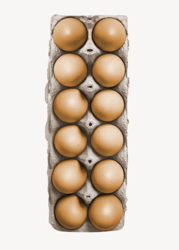 Egg carton, organic food ingredient | Free PSD - rawpixel