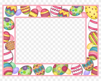 Egg Clipart Frame - Word Search Puzzles:easter And Springtime
