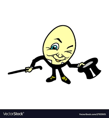 Egg man vector image