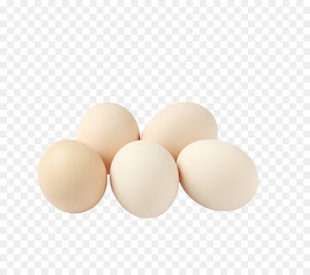 Egg white - Skin complex piles of eggs 