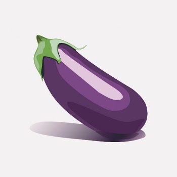 Eggplant clipart, vegetable illustration vector. | Free Vector - rawpixel