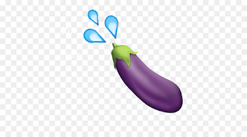 Eggplant emoji transparent background » Background Check All