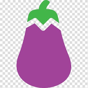 Eggplant Emoji Vegetable Drink Chili pepper, eggplant transparent background PNG clipart