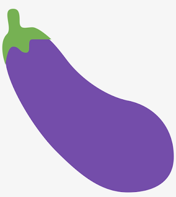 Eggplant Png Emoji - Eggplant Emoji Twitter - Free Transparent PNG ...