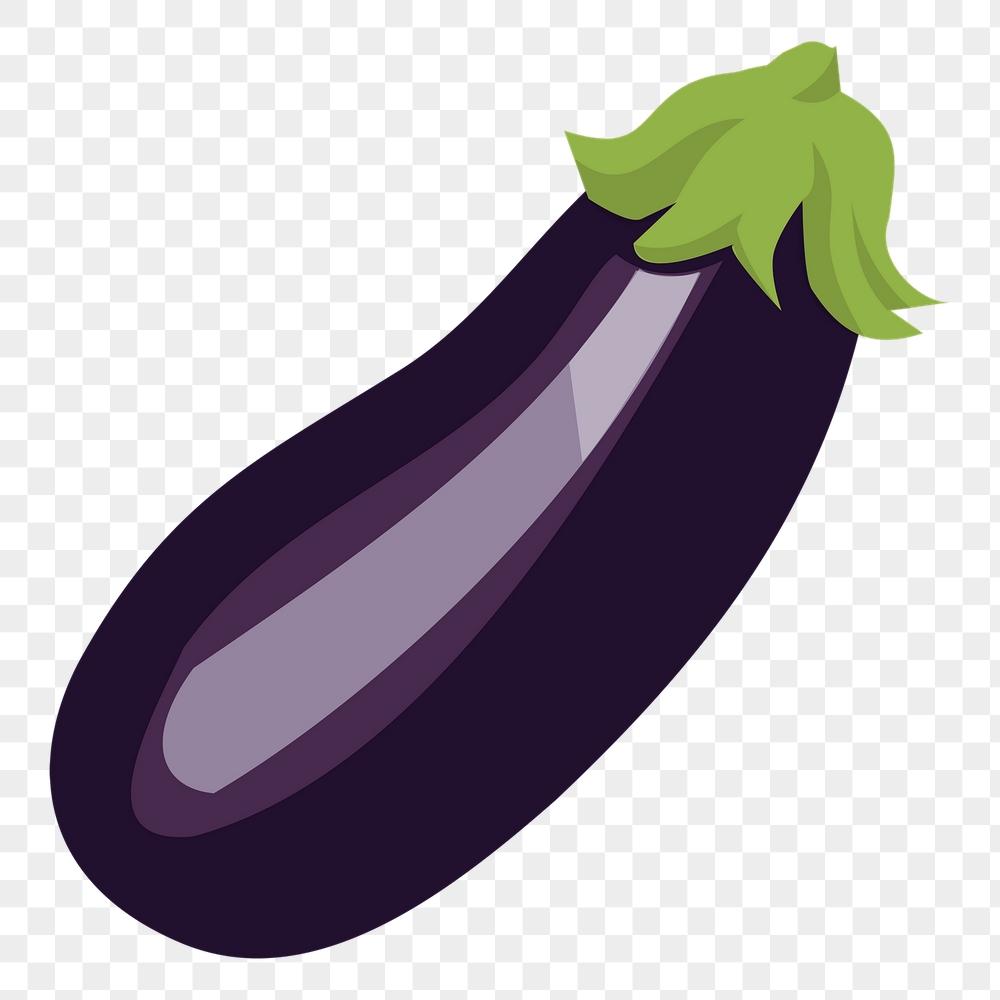 Eggplant png sticker, vegetable illustration, | Free PNG - rawpixel