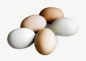 Eggs organic food collage element | Free PSD - rawpixel