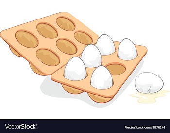 Eggs vector image
