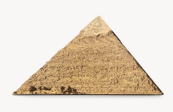 Egyptian pyramid, famous landmark isolated | Free Photo - rawpixel