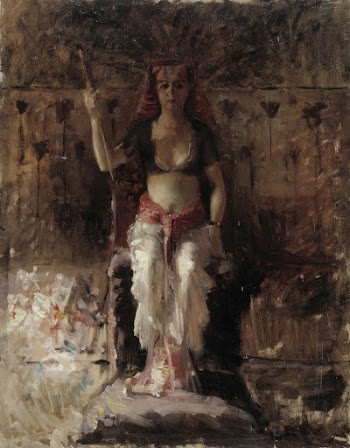 Egyptiläinen kuningatar, akatemiaharjoitelma, 1877 - | Free Photo - rawpixel