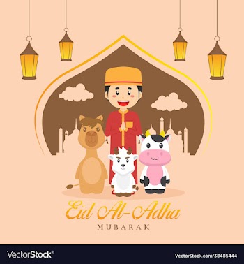 eid al-adha mubarak background