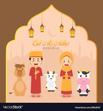 eid al-adha mubarak background
