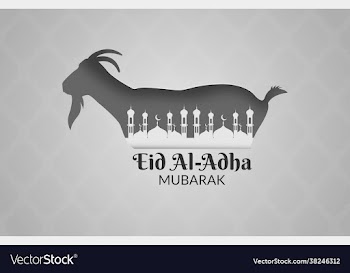 eid al adha mubarak islamic background