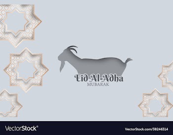 eid al adha mubarak islamic background