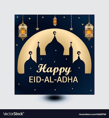 eid al adha social media post template free
