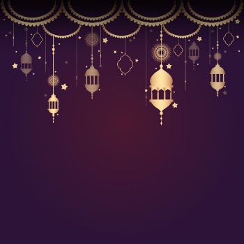 Eid card illustration