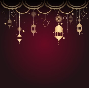 Eid card illustration