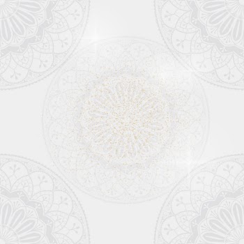 Eid mubarak lotus background vector
