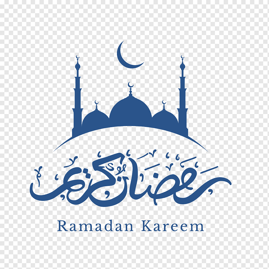 Eid Mubarak Ramadan Eid al-Fitr Quran, Blue Quran moon decoration, Ramadan Kareem logo, pendant, holidays, text png