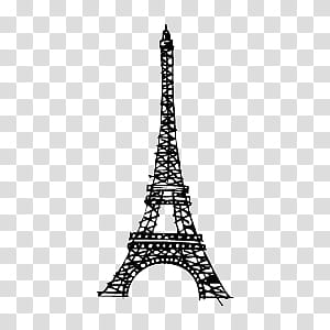 , Eiffel Tower animated illustration transparent background PNG clipart