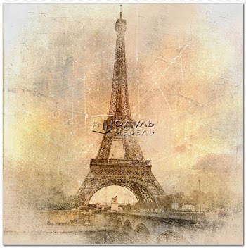 Eiffel Tower Canvas print Painting Art, Paris transparent background PNG clipart