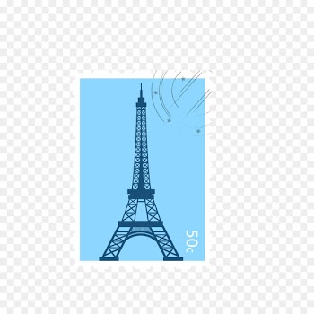 Eiffel Tower Euclidean vector - Elf Tower stamps 