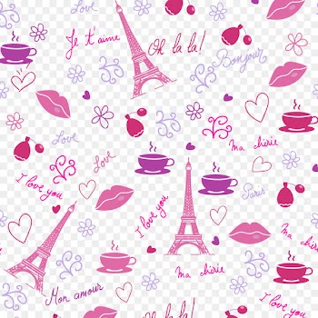 Eiffel Tower Euclidean vector - Valentine's Day vector background Paris 