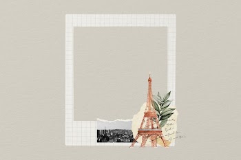 Eiffel tower instant film frame, | Free Photo - rawpixel