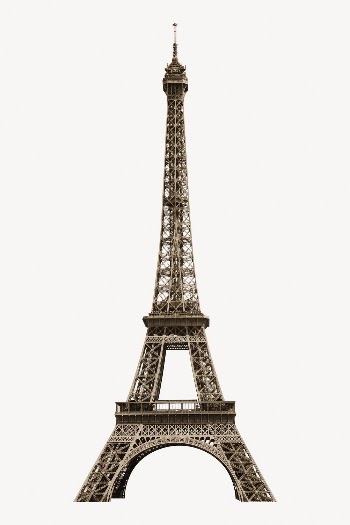 Eiffel Tower, Paris famous architecture | Free PSD - rawpixel