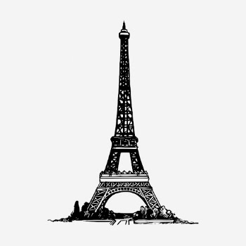 Eiffel tower, Paris, France landmark | Free Photo Illustration - rawpixel