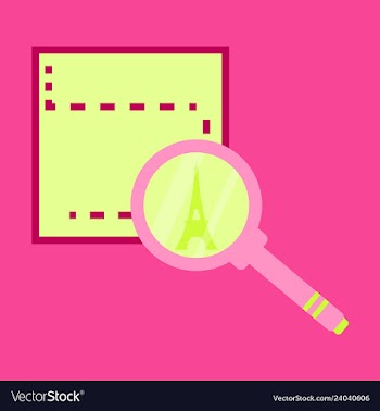 Eiffel tower silhouette simple background with vector image
