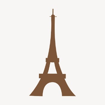 Eiffel tower sticker, landmark illustration | Free PSD - rawpixel