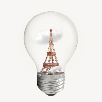 Eiffel Tower sticker, Paris land | Free PSD - rawpixel
