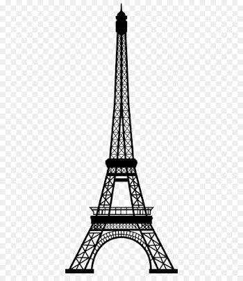 Eiffel Tower, Tower, Drawing, Landmark PNG