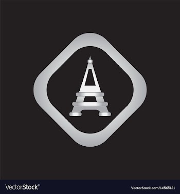 Eiffel tower vector image
