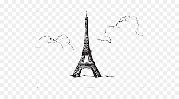 Eiffel Tower Wall decal Sticker - questionnaire 