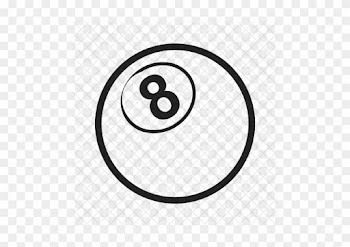 Eight Ball Icon - Money Charm