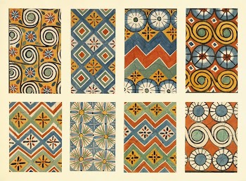 Eight Ceiling Patterns, Tomb of Nebamun | Free Photo - rawpixel