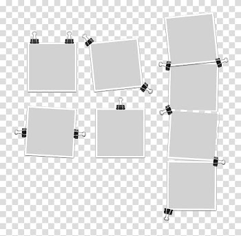 Eight grey clipboard s, Floor Angle Pattern, Frame Template transparent background PNG clipart