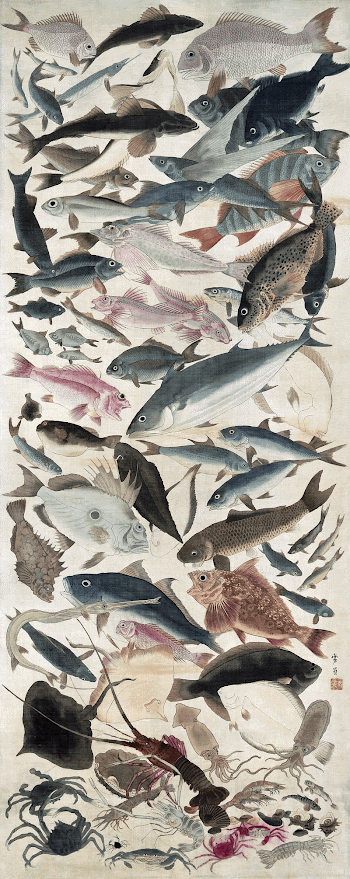 Eighty-eight Fish (19th century) by Utagawa | Free Photo Illustration - rawpixel