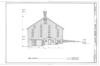 Eisenhower Farm One, Bank Barn, | Free Photo - rawpixel