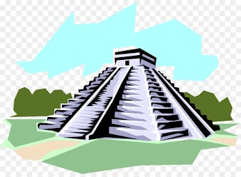 El Castillo, Chichen Itza Temple Maya civilization Mesoamerican pyramids Tenochtitlan - Mayan Ruins Cliparts 
