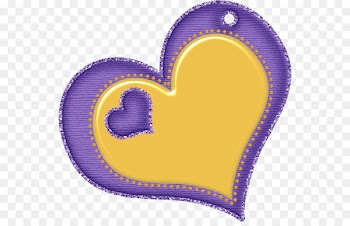 El corazon / Heart Yellow Clip art - heart 
