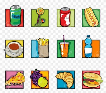 El Que Quiera, Pedir Consumición Y Abonarla , También - Pop Art Food Icons