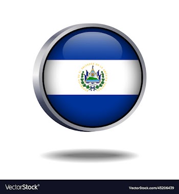 el salvador flag button
