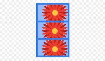 electric blue sunflower symmetry area - Media wmm 