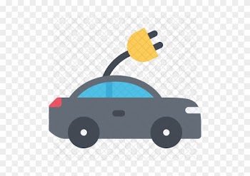 Electric, Car, Ecology, Nature, Forest, Plant, Protection, - Electric Car Icon Png