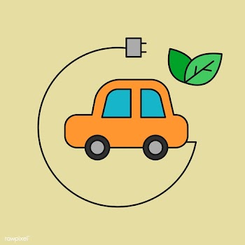 Electric car icon | Free stock vector - 1206845