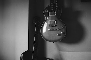 Electric Guitar on the Wall