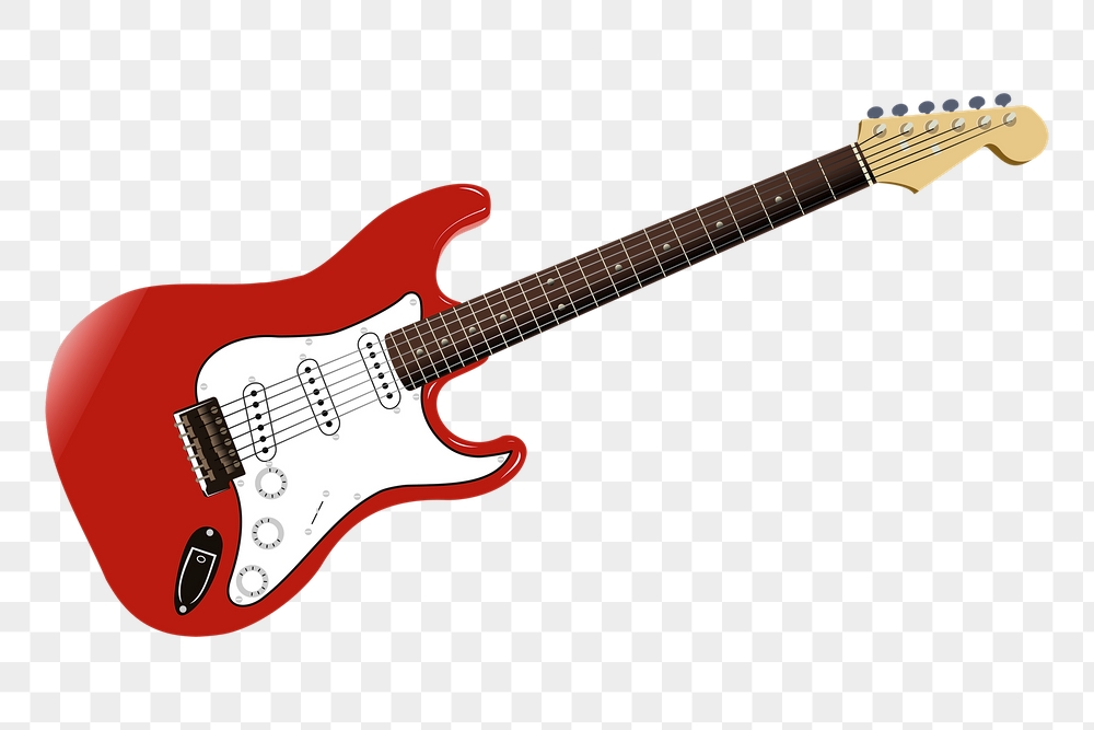 Electric guitar png sticker, musical | Free PNG - rawpixel