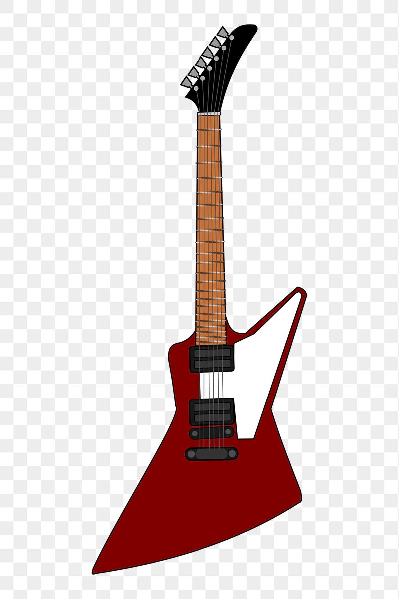 Electric guitar png sticker, musical | Free PNG - rawpixel